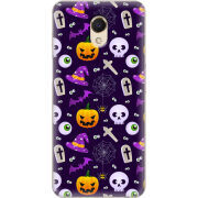 Чехол Uprint Meizu M6S Halloween Purple Mood