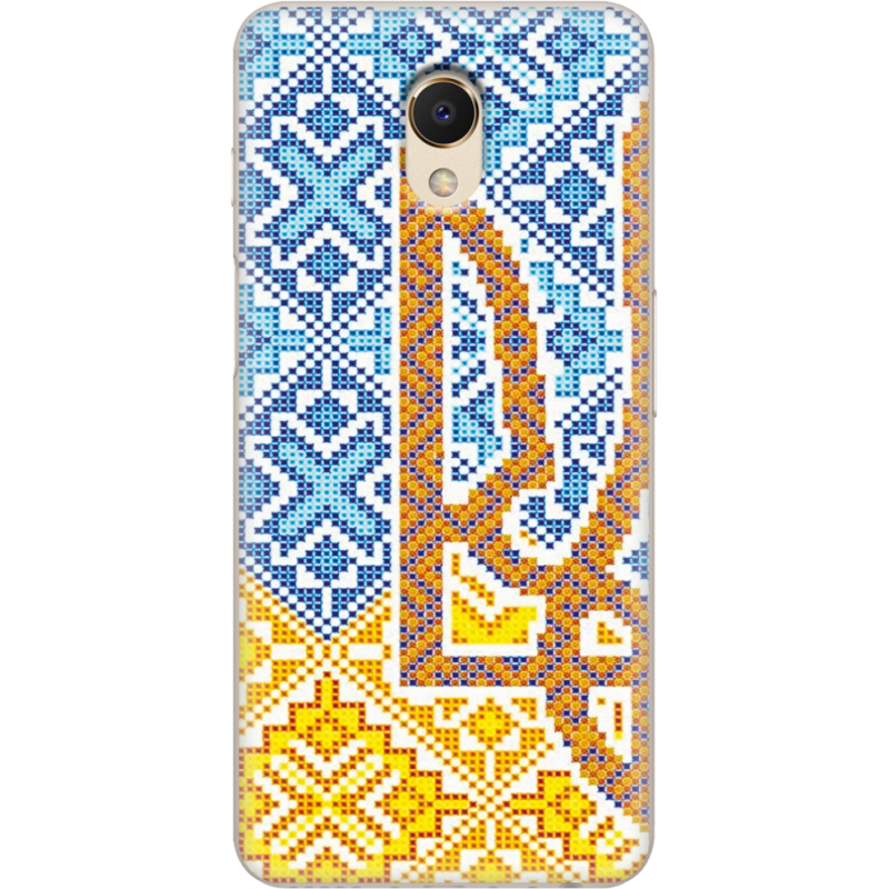 Чехол Uprint Meizu M6S Тризуб Вишивка