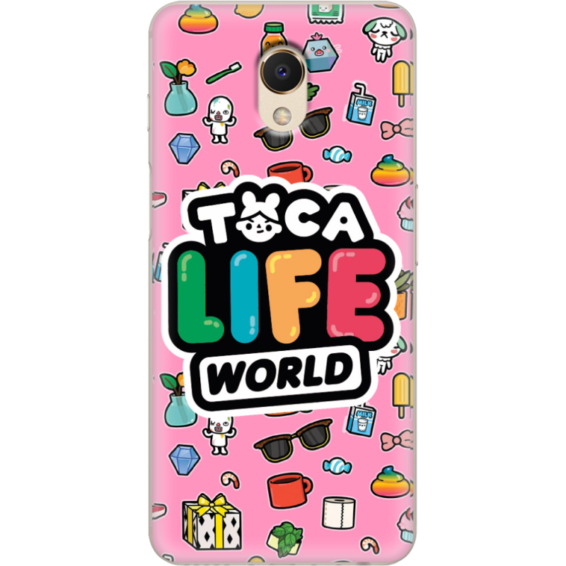 Чехол Uprint Meizu M6S Toca Boca Life World