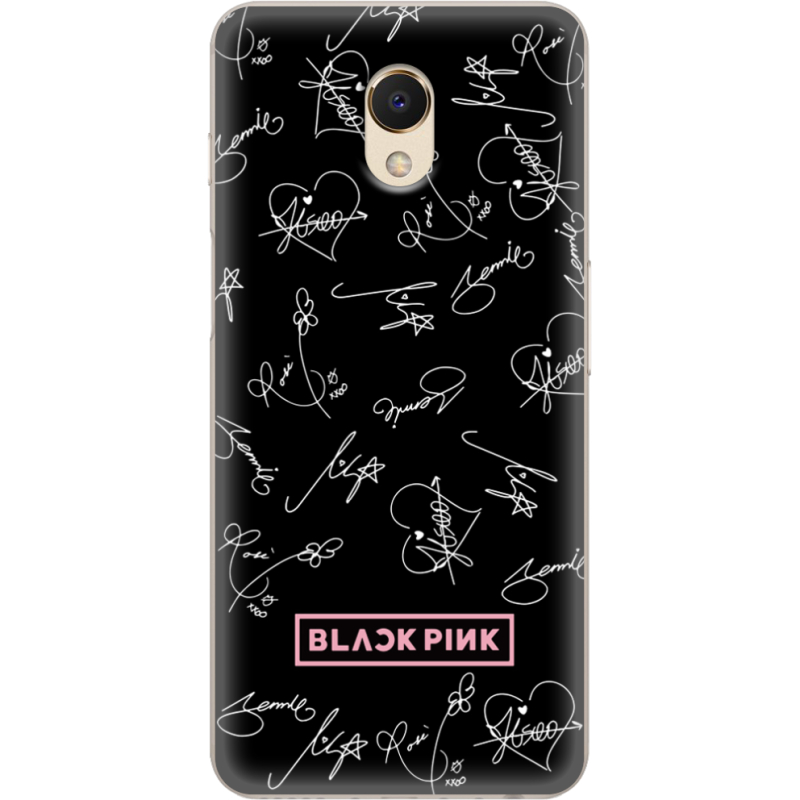 Чехол Uprint Meizu M6S Blackpink автограф