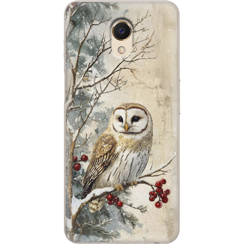 Чехол Uprint Meizu M6S Christmas Owl