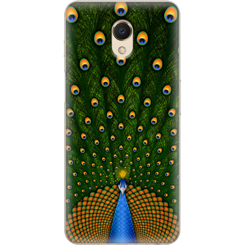 Чехол Uprint Meizu M6S Peacocks Tail
