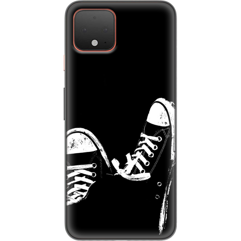 Чехол Uprint Google Pixel 4 Black Sneakers