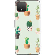 Чехол Uprint Google Pixel 4 L-green Cacti