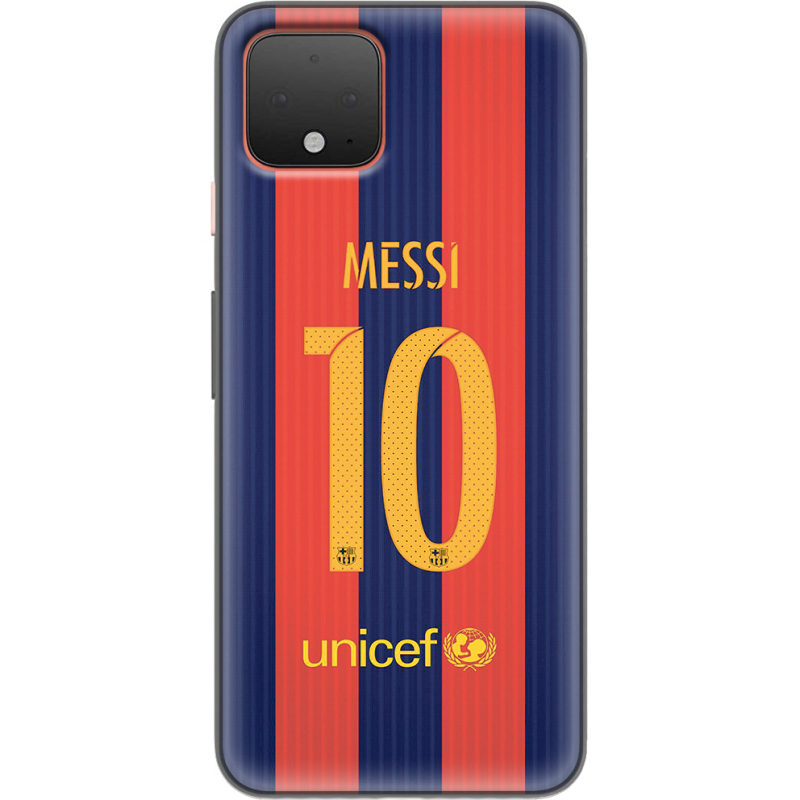 Чехол Uprint Google Pixel 4 Messi 10