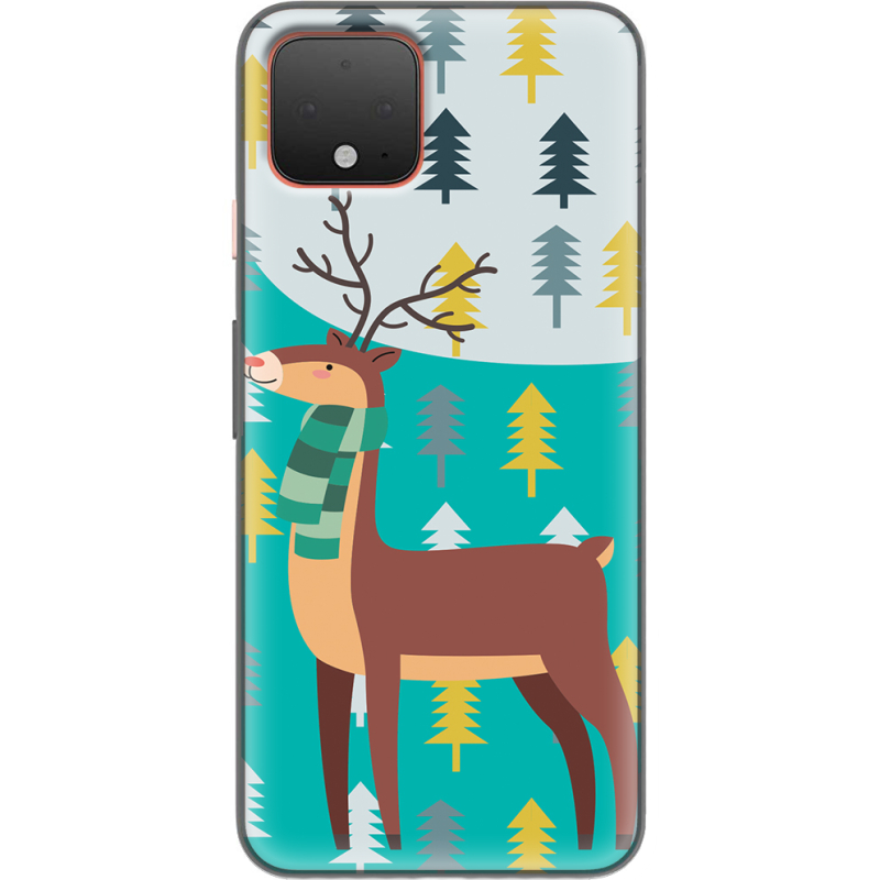 Чехол Uprint Google Pixel 4 Foresty Deer