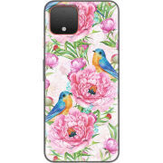 Чехол Uprint Google Pixel 4 Birds and Flowers