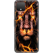 Чехол Uprint Google Pixel 4 Fire Lion