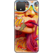 Чехол Uprint Google Pixel 4 Yellow Girl Pop Art