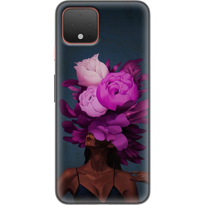Чехол Uprint Google Pixel 4 Exquisite Purple Flowers