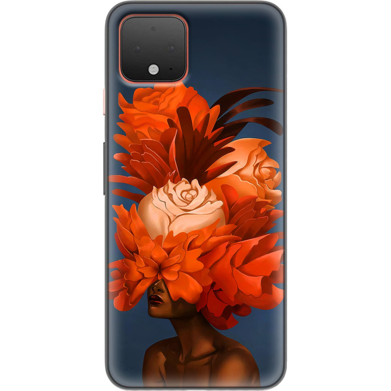 Чехол Uprint Google Pixel 4 Exquisite Orange Flowers