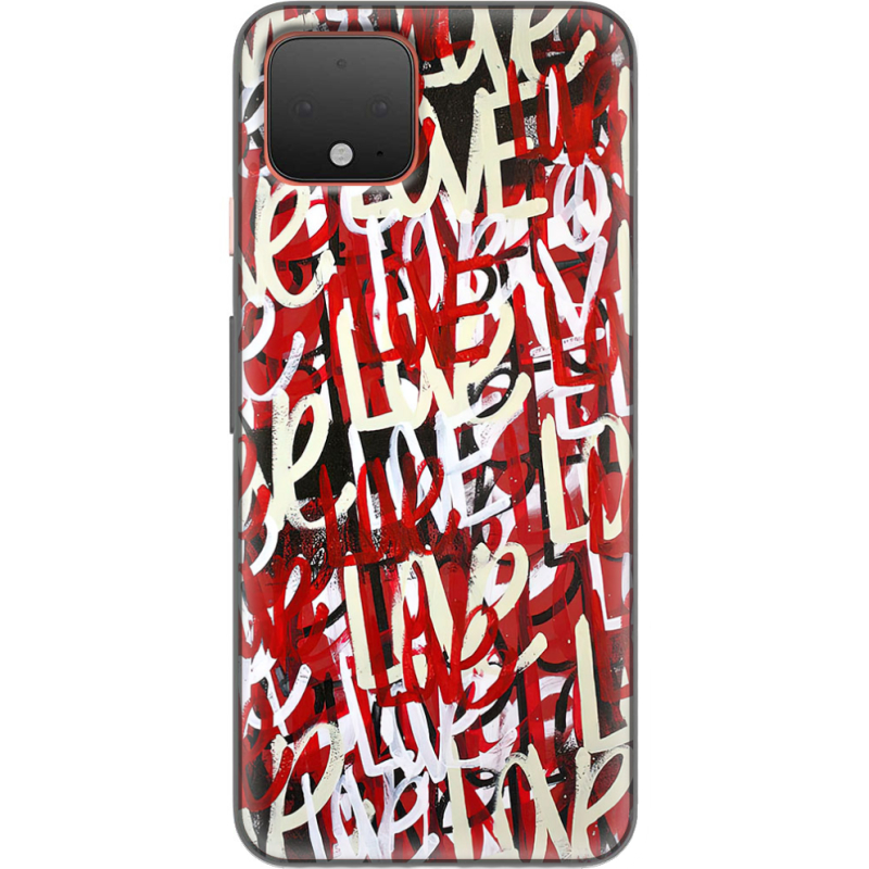 Чехол Uprint Google Pixel 4 Love Graffiti