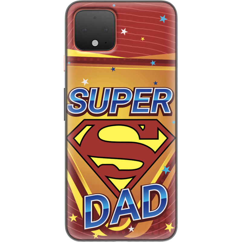 Чехол Uprint Google Pixel 4 Super Dad