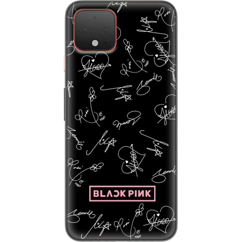 Чехол Uprint Google Pixel 4 Blackpink автограф