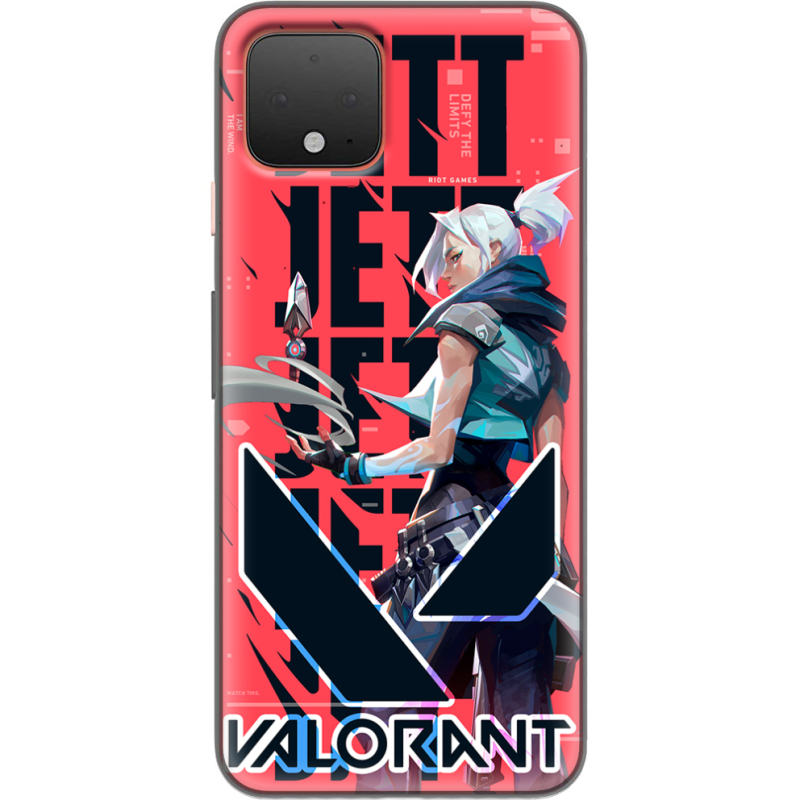 Чехол Uprint Google Pixel 4 Valorant Jett