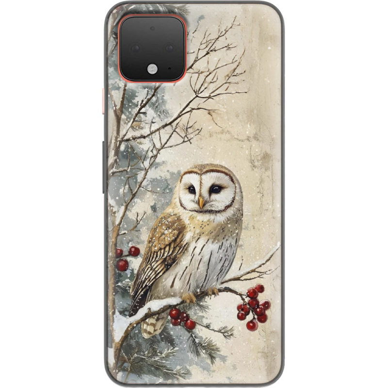 Чехол Uprint Google Pixel 4 Christmas Owl
