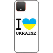 Чехол Uprint Google Pixel 4 I love Ukraine