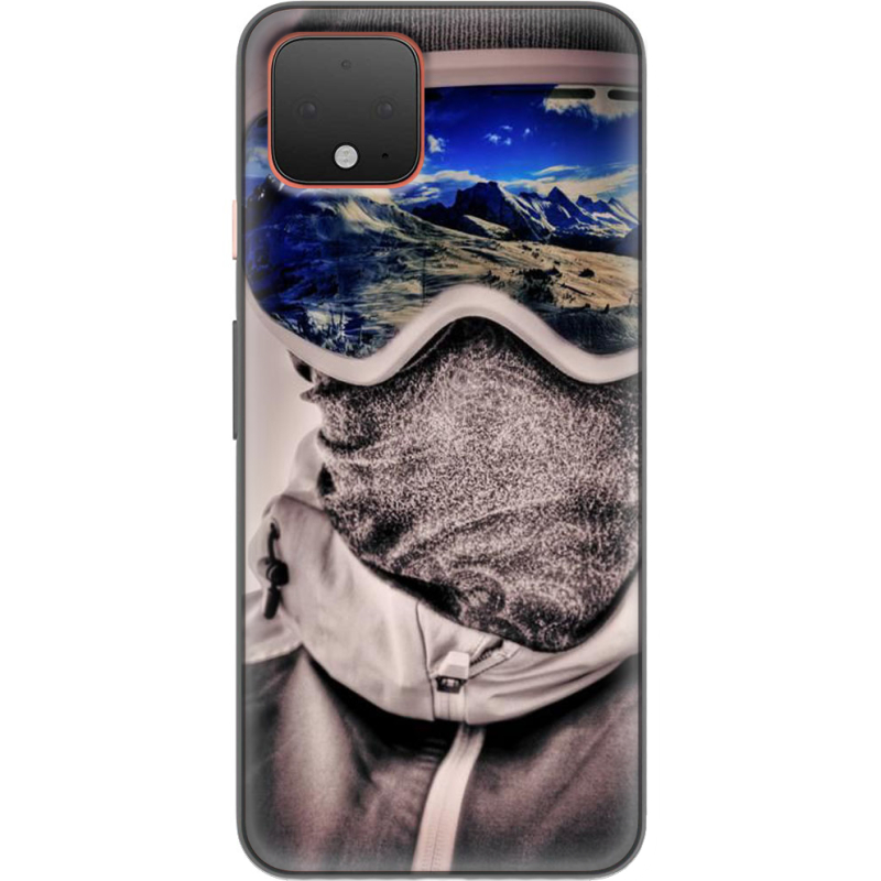 Чехол Uprint Google Pixel 4 snowboarder