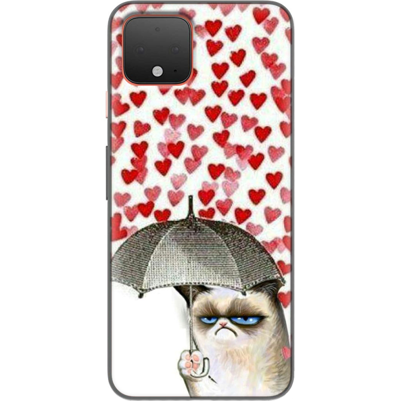 Чехол Uprint Google Pixel 4 Raining Hearts