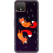 Чехол Uprint Google Pixel 4 Fox-Astronauts