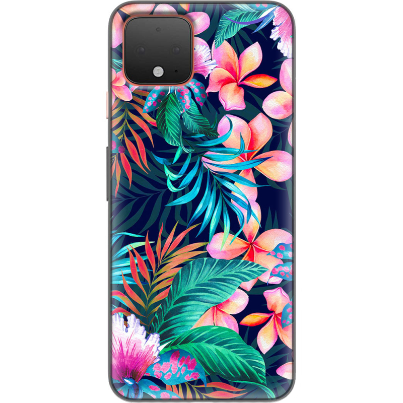 Чехол Uprint Google Pixel 4 flowers in the tropics