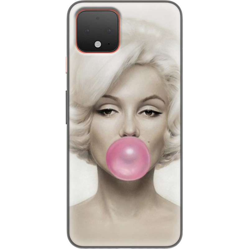 Чехол Uprint Google Pixel 4 Marilyn Monroe Bubble Gum