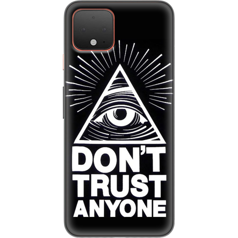 Чехол Uprint Google Pixel 4 Dont Trust Anyone