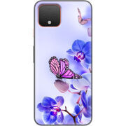 Чехол Uprint Google Pixel 4 Orchids and Butterflies