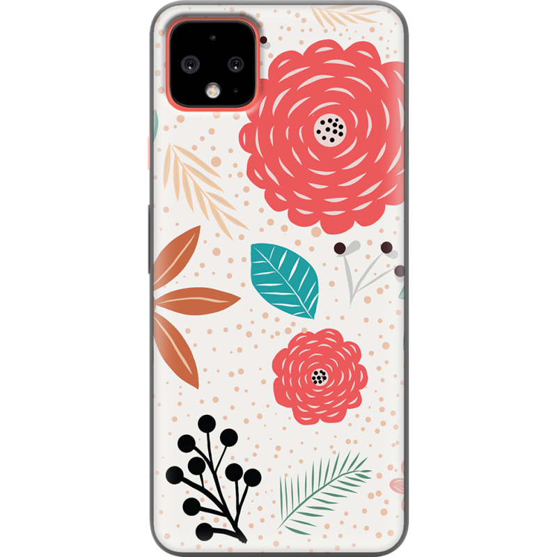 Чехол Uprint Google Pixel 4 XL Line Flowers