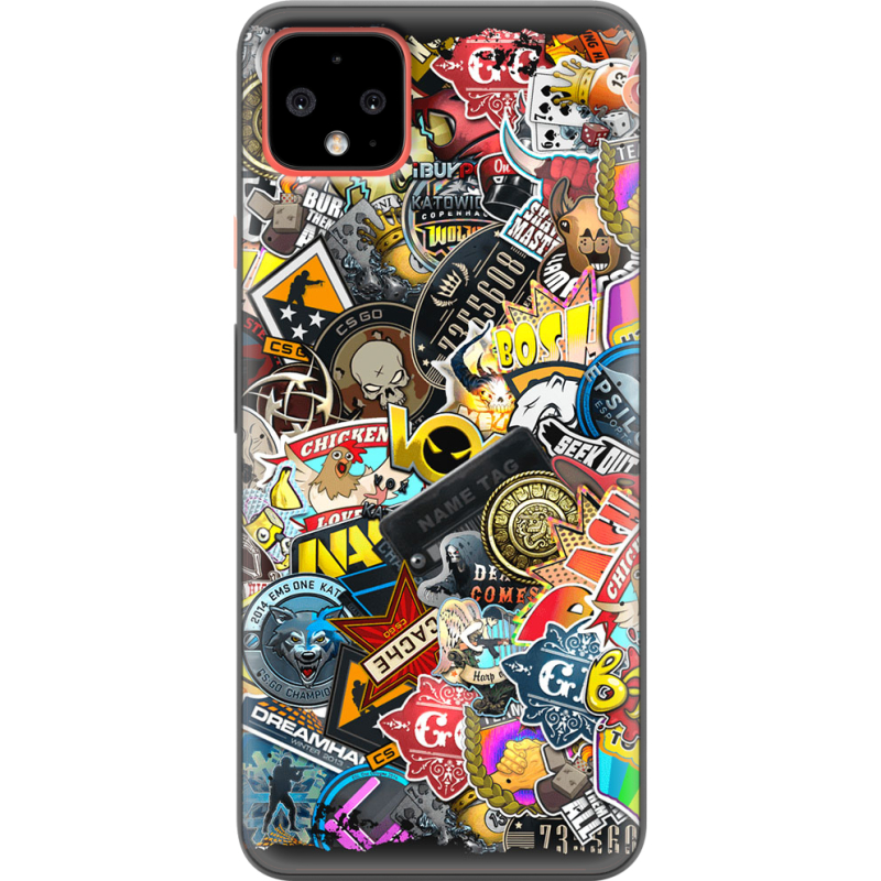 Чехол Uprint Google Pixel 4 XL CS:Go Stickerbombing