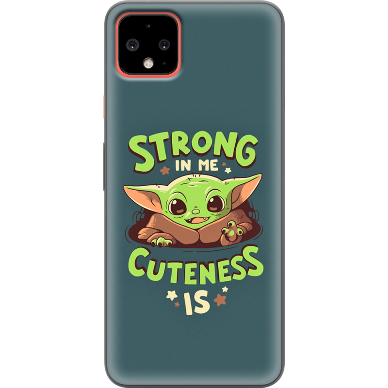 Чехол Uprint Google Pixel 4 XL Strong in me Cuteness is