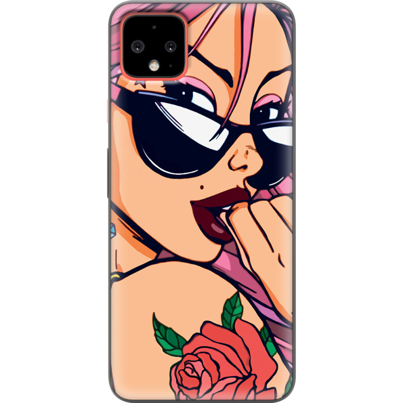 Чехол Uprint Google Pixel 4 XL Pink Girl