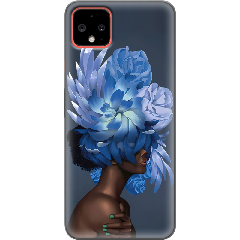 Чехол Uprint Google Pixel 4 XL Exquisite Blue Flowers