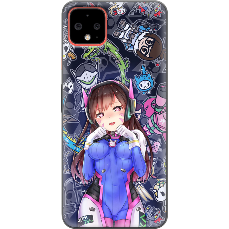 Чехол Uprint Google Pixel 4 XL Overwatch D.VA