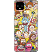 Чехол Uprint Google Pixel 4 XL Rick and Morty