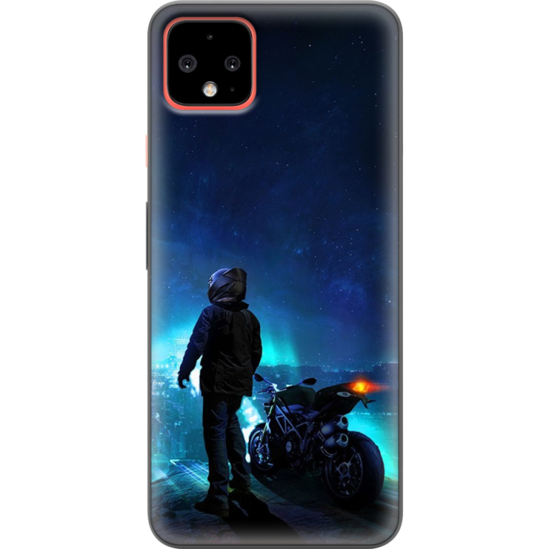 Чехол Uprint Google Pixel 4 XL Motorcyclist