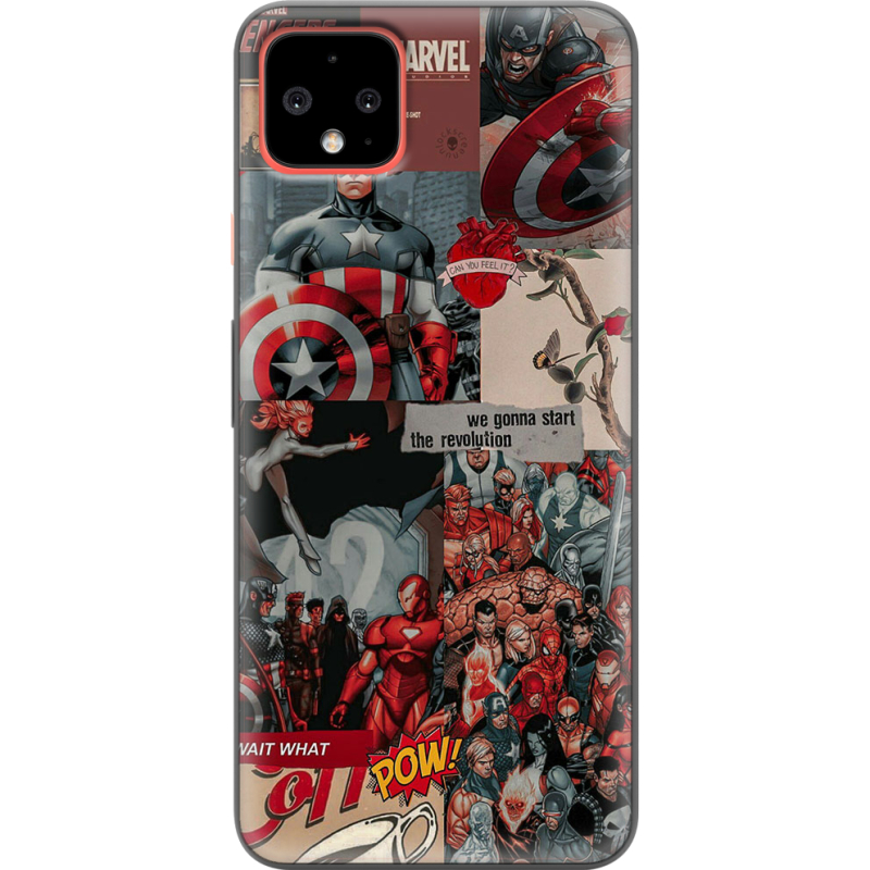 Чехол Uprint Google Pixel 4 XL Marvel Avengers