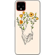 Чехол Uprint Google Pixel 4 XL Flower Hands