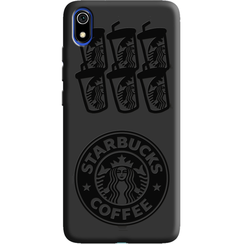 Черный чехол Uprint Xiaomi Redmi 7A Black Coffee