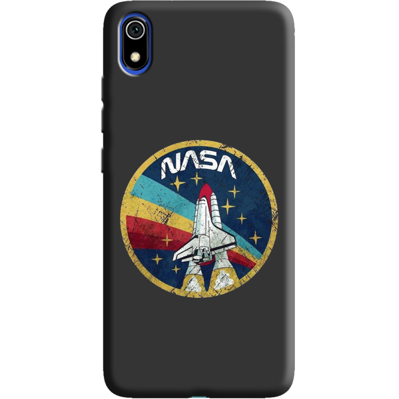 Черный чехол Uprint Xiaomi Redmi 7A NASA