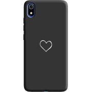 Черный чехол Uprint Xiaomi Redmi 7A My Heart