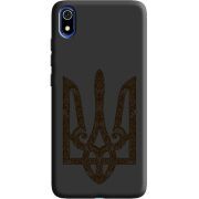 Черный чехол Uprint Xiaomi Redmi 7A Ukrainian Trident