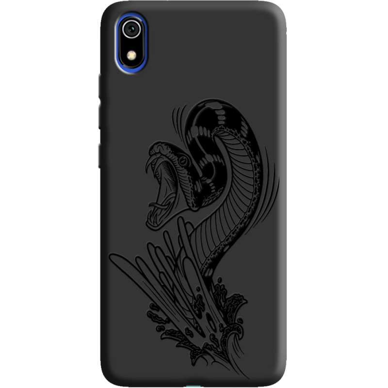 Черный чехол Uprint Xiaomi Redmi 7A Snake