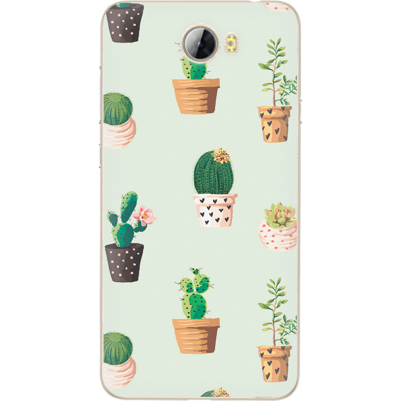 Чехол Uprint Huawei Y5 2 L-green Cacti