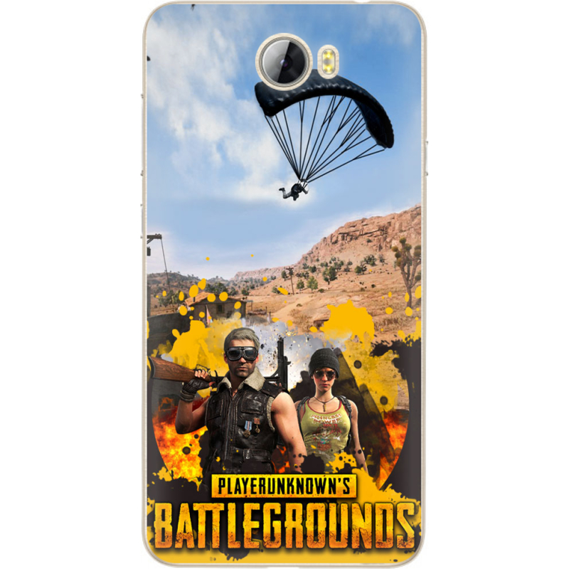 Чехол Uprint Huawei Y5 2 Pubg parachute