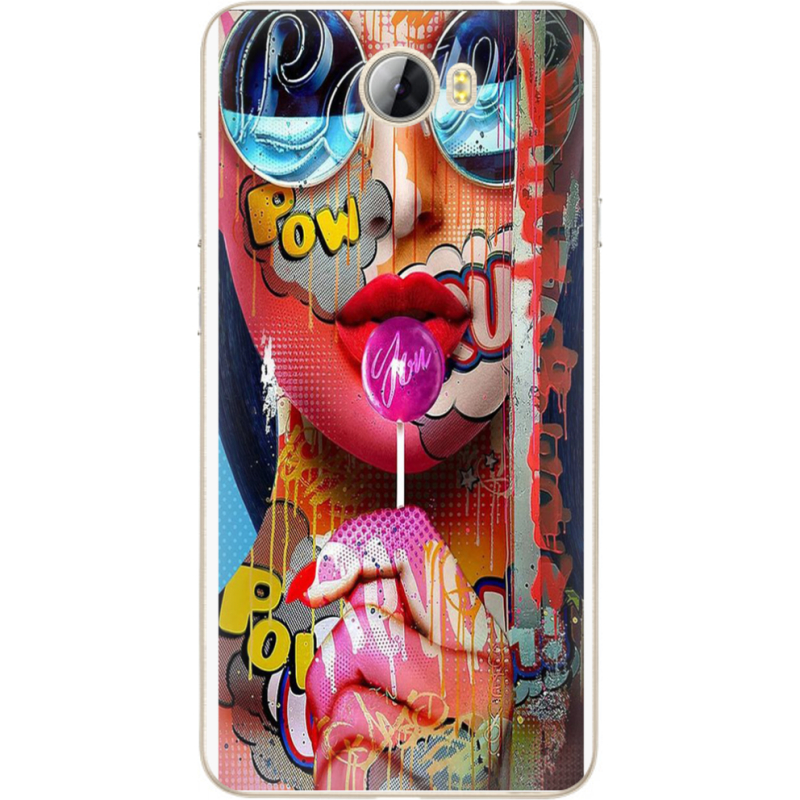 Чехол Uprint Huawei Y5 2 Colorful Girl