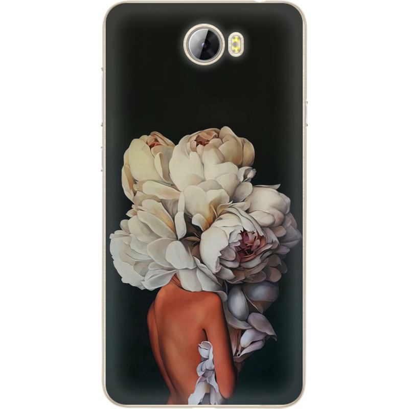 Чехол Uprint Huawei Y5 2 Exquisite White Flowers