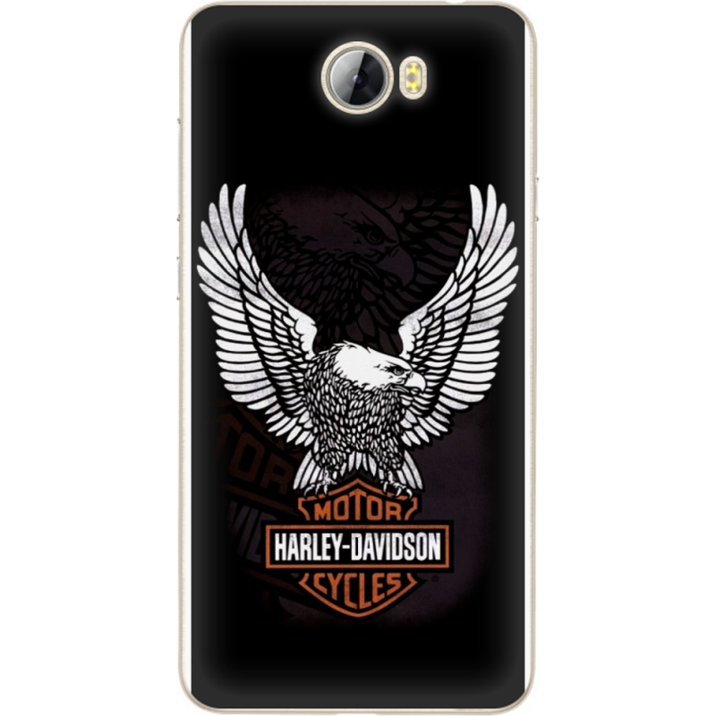 Чехол Uprint Huawei Y5 2 Harley Davidson and eagle