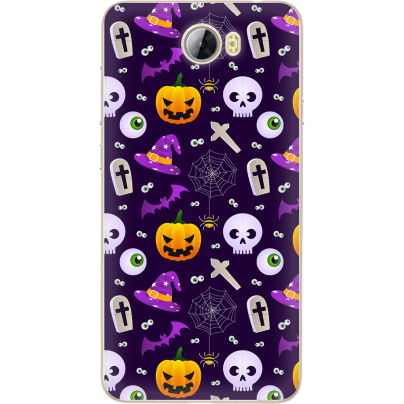 Чехол Uprint Huawei Y5 2 Halloween Purple Mood