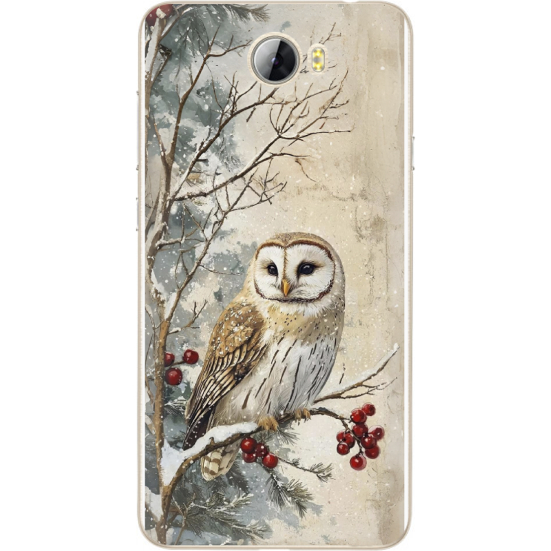 Чехол Uprint Huawei Y5 2 Christmas Owl